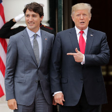 Trudeau and Trump